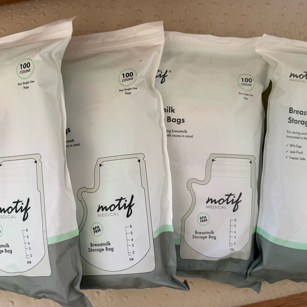 400 Motif Medical Breastmilk Storage Bags